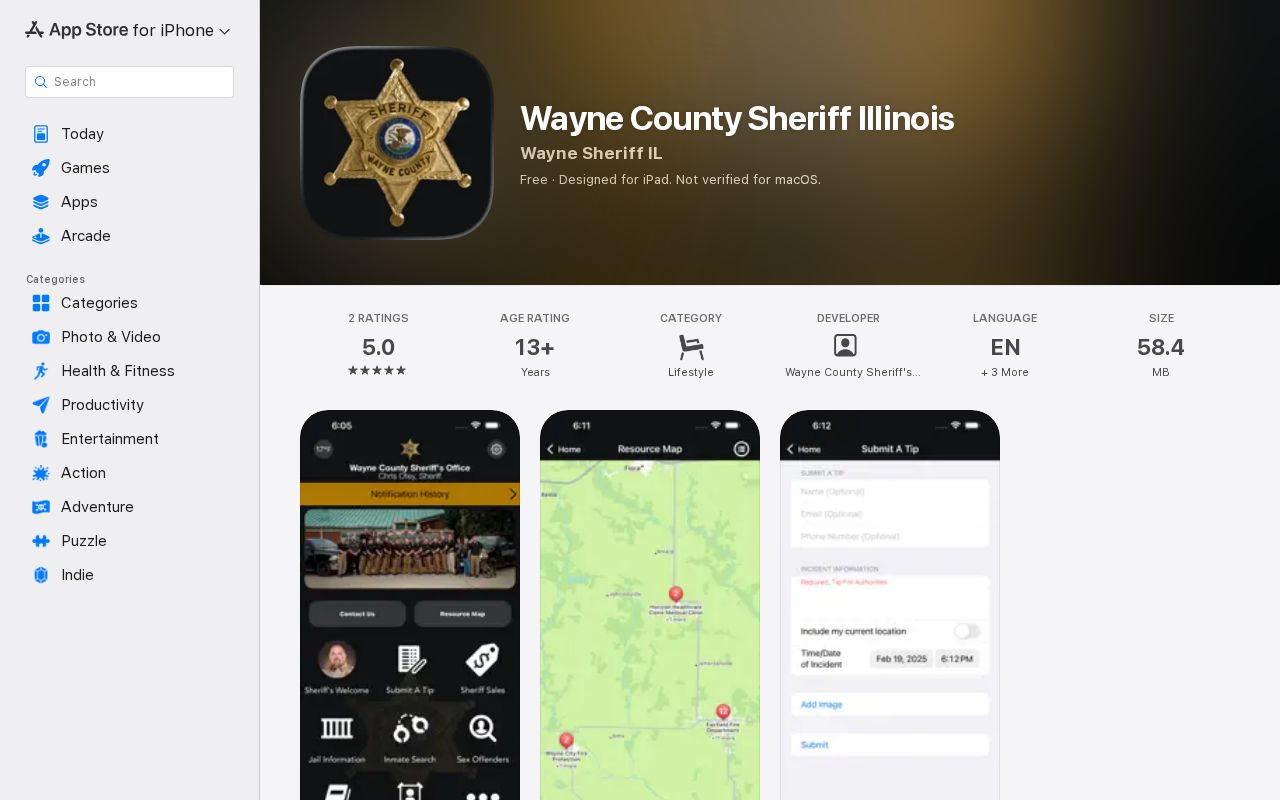 Wayne County released mugshots and official sheriff app listing